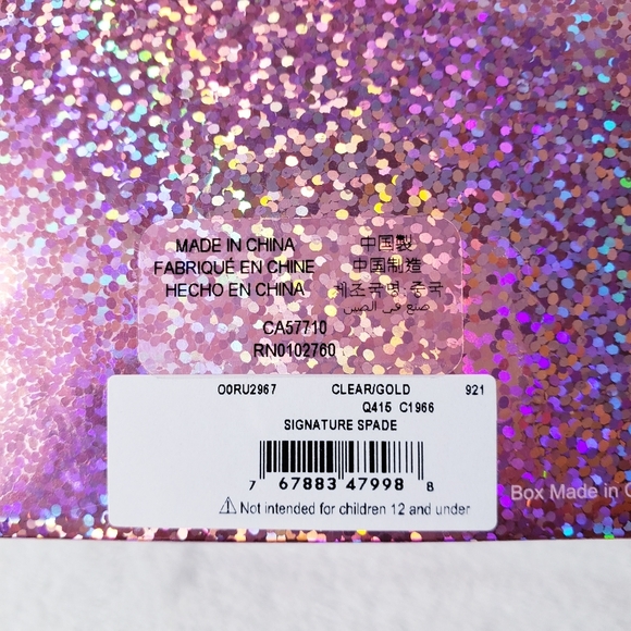 Kate Spade Signature Spade Earrings & Pave Pendant Boxed Earrings - Picture 3 of 3